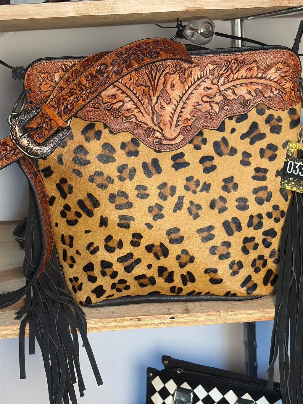 Leopard Printed Crossbody Item#033