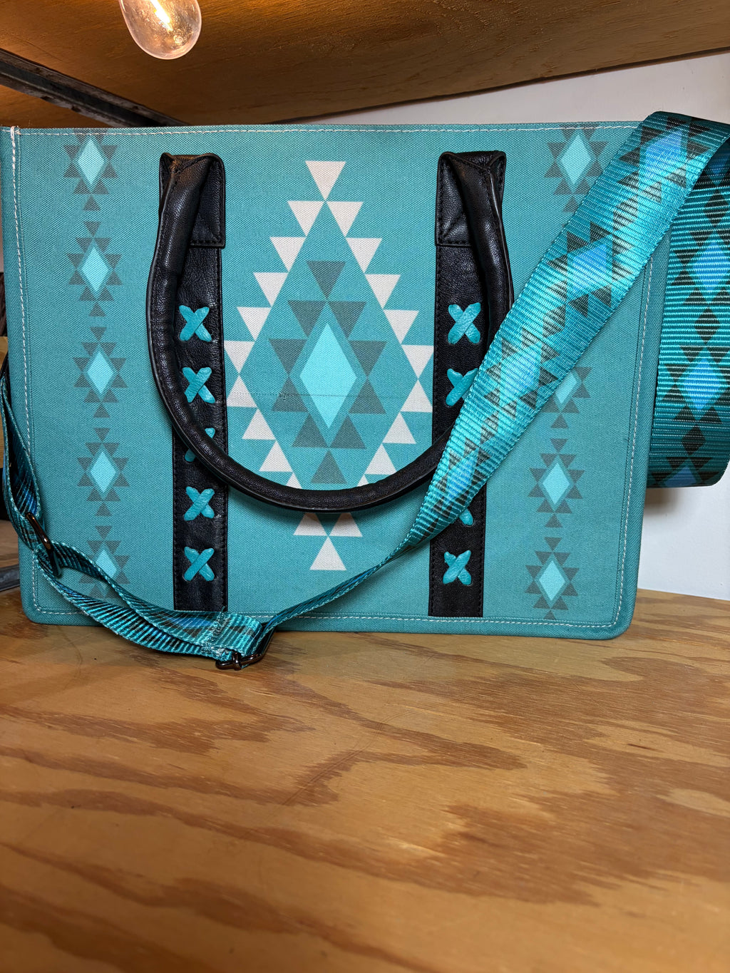 Turquoise Tote Item#015