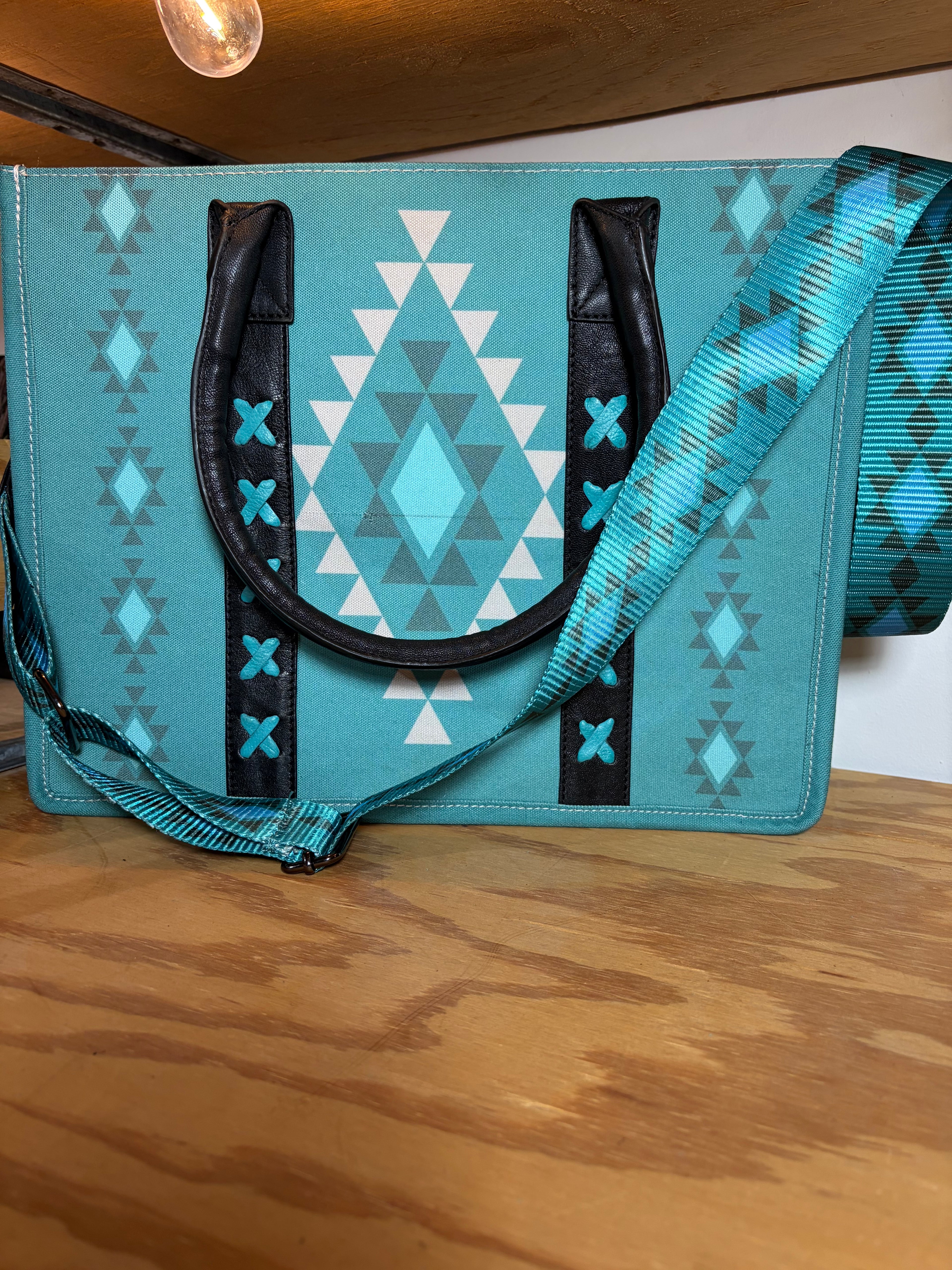 Turquoise Tote Item#015