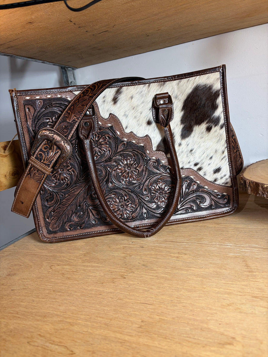 Large Tote -Brown Item#014