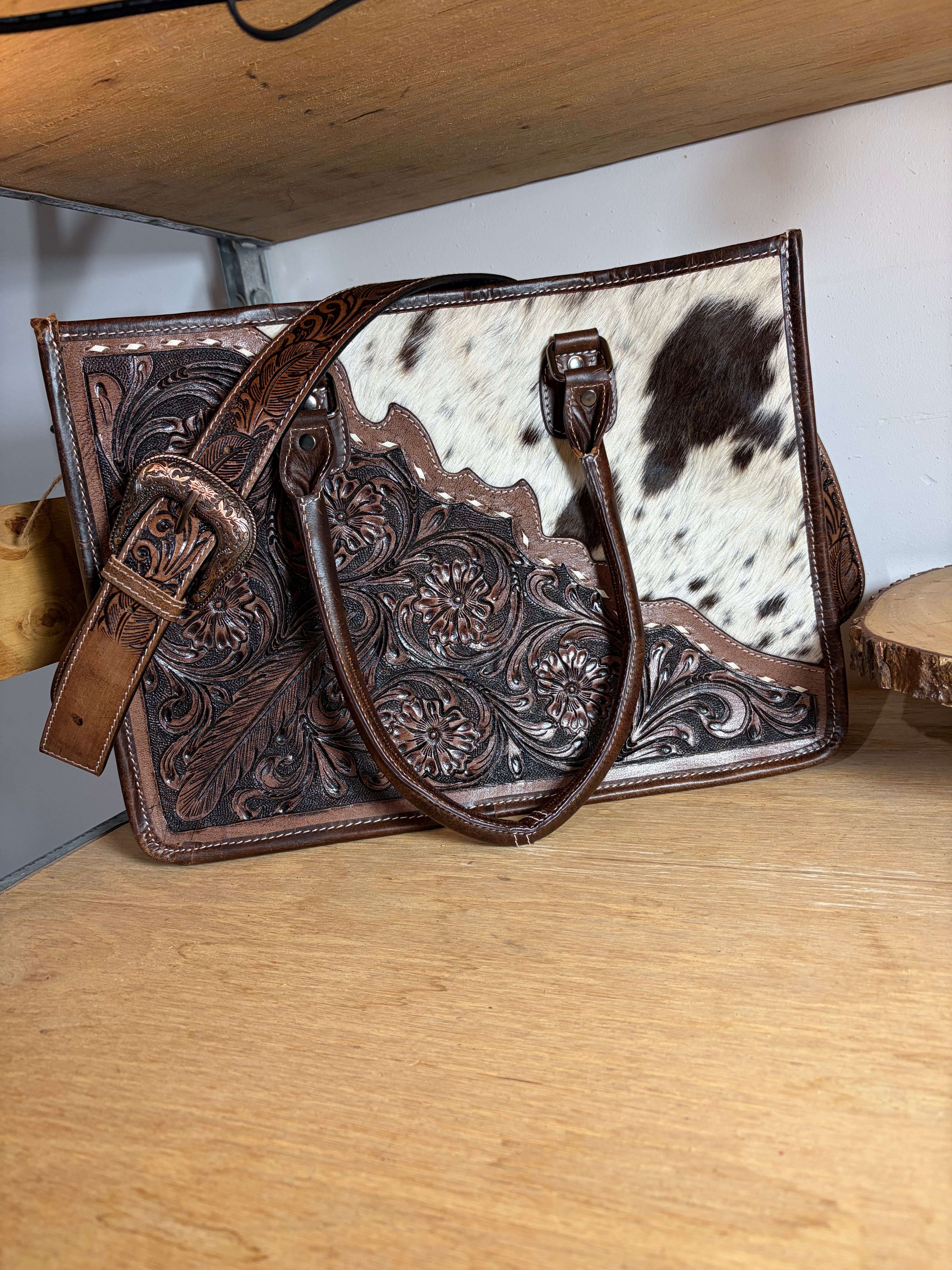 Large Tote -Brown Item#014