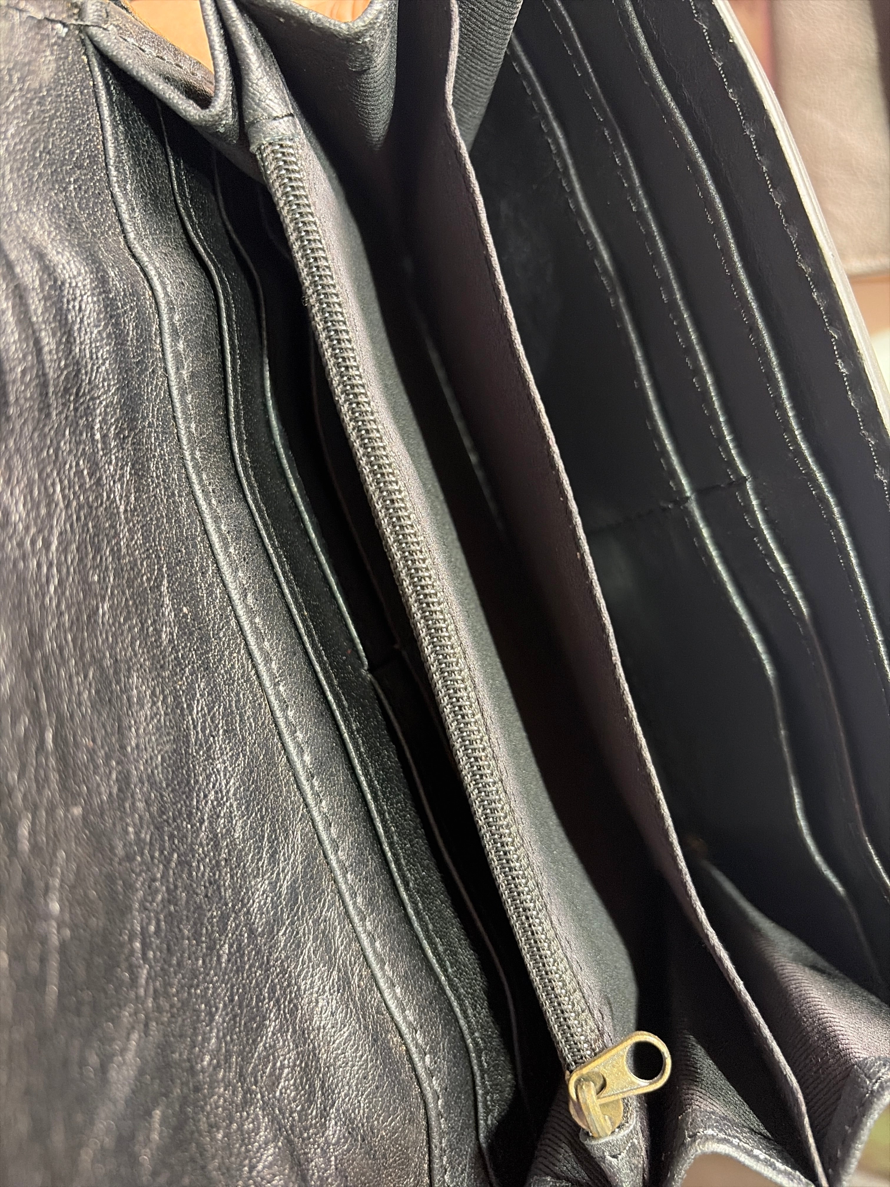 Leather Aztec design Wallet/Crossbody Item#010