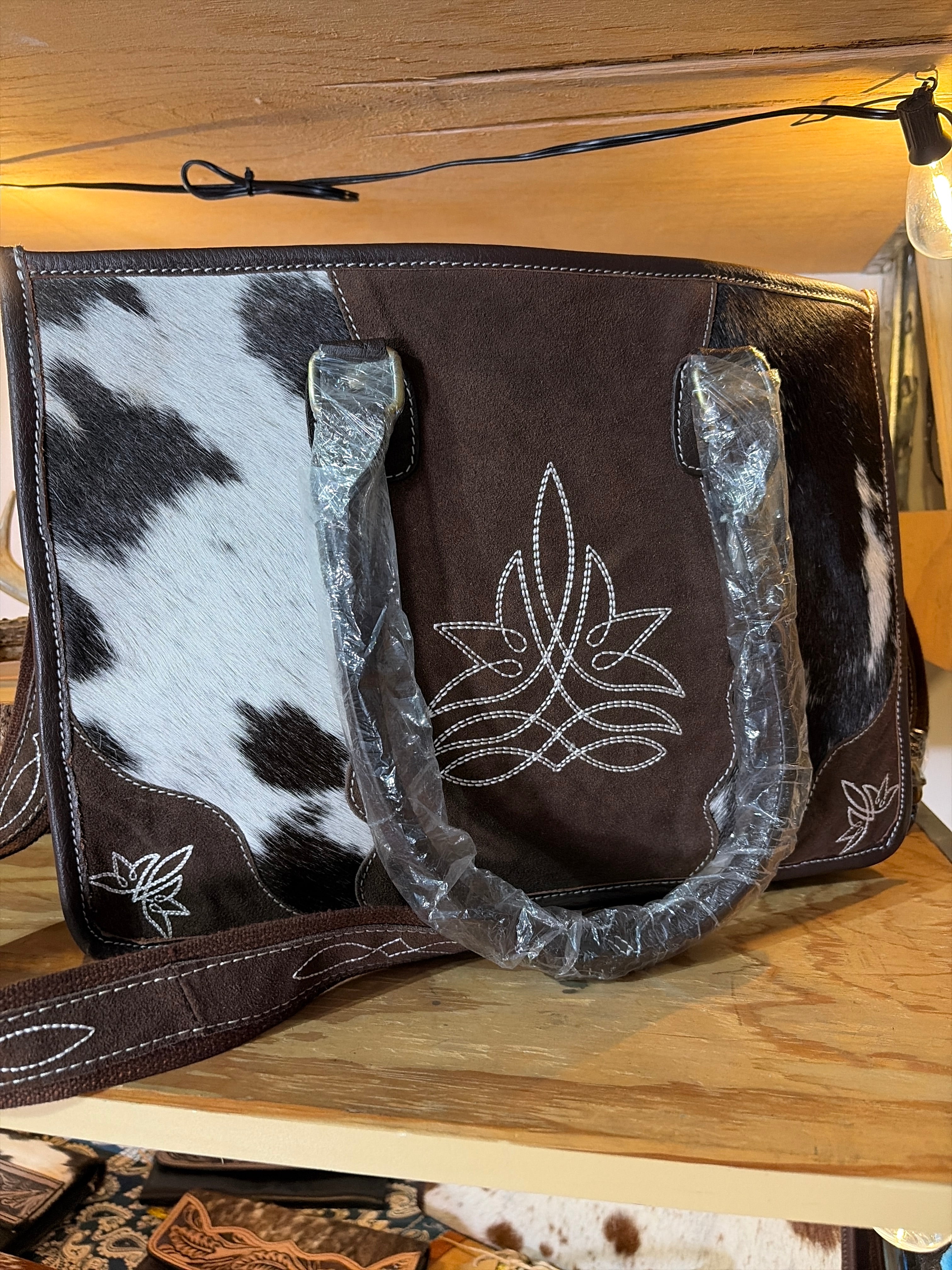 Large Brown Tote Item#024